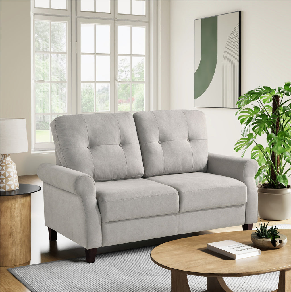 Sand Fabric Sofa V102