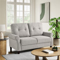 Sand Fabric Sofa V102
