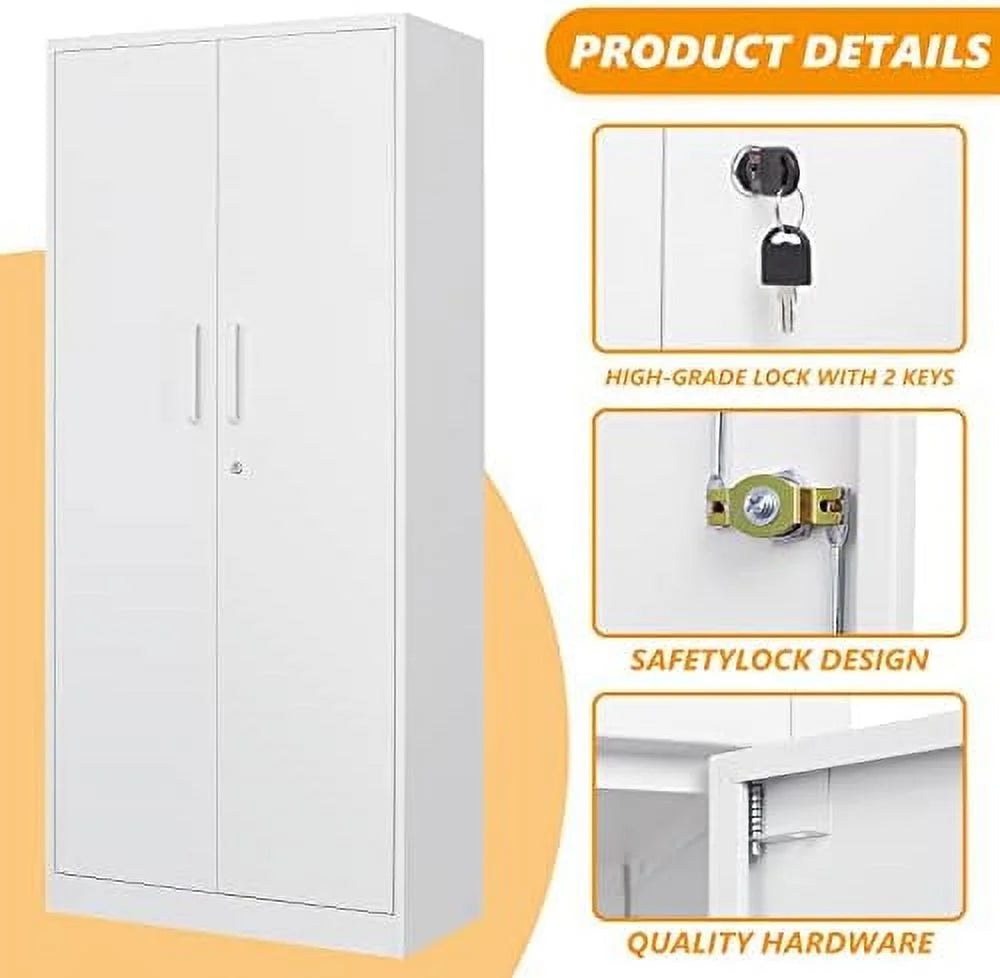 Lockable Metal Lateral File Cabinet with Drawer I385
