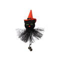 Halloween Doll Pumpkin Ghost Cat Charm Scary Witch Doll H527