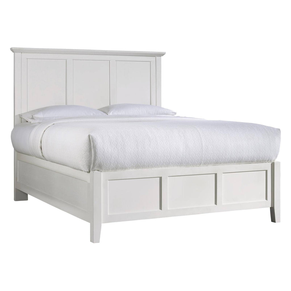 White Queen Panel Bed Z8390