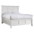 White Queen Panel Bed Z8390