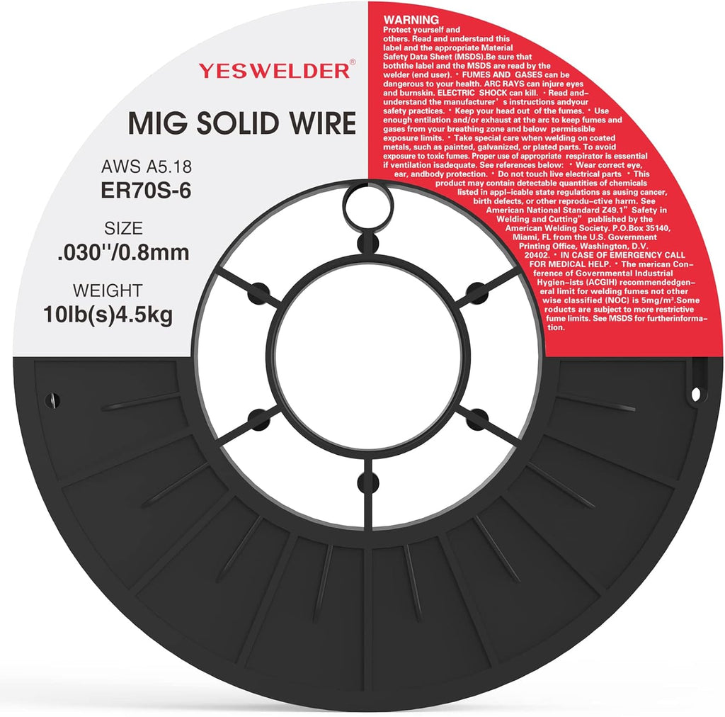 ER70S-6 .030-Inch 10-Pound Carbon Steel Mig Welding Wire Pack of 2 J591961