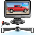 1080P Backup Camera with Monitor Kit Waterproof Night Vision W93811