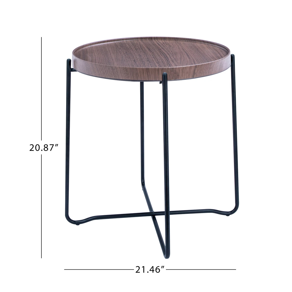 Foldable Round Side Table E4210