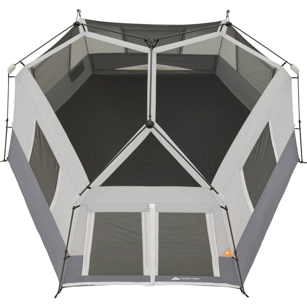 8-Person Instant Hexagon Cabin Tent U26778