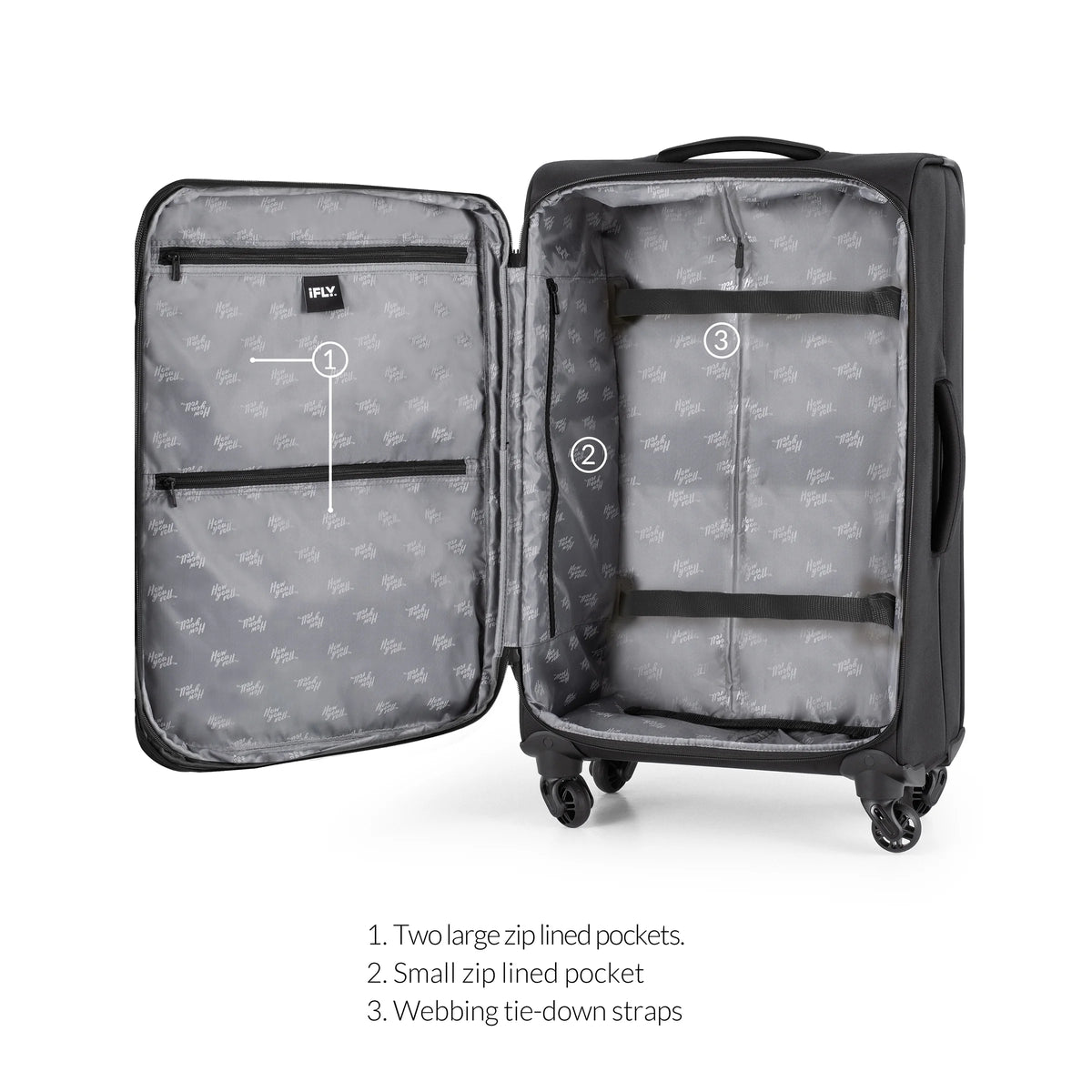20" Black Softside Luggage O35391