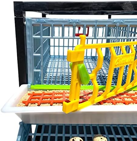 2 Layer ABS Plastic Quail Cage Z1691