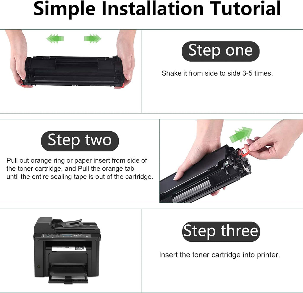 Compatible 3-Pack 78A Toner Cartridge Replacement V715216