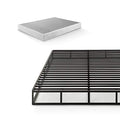 Queen White 9 Inch Metal Box Spring I833