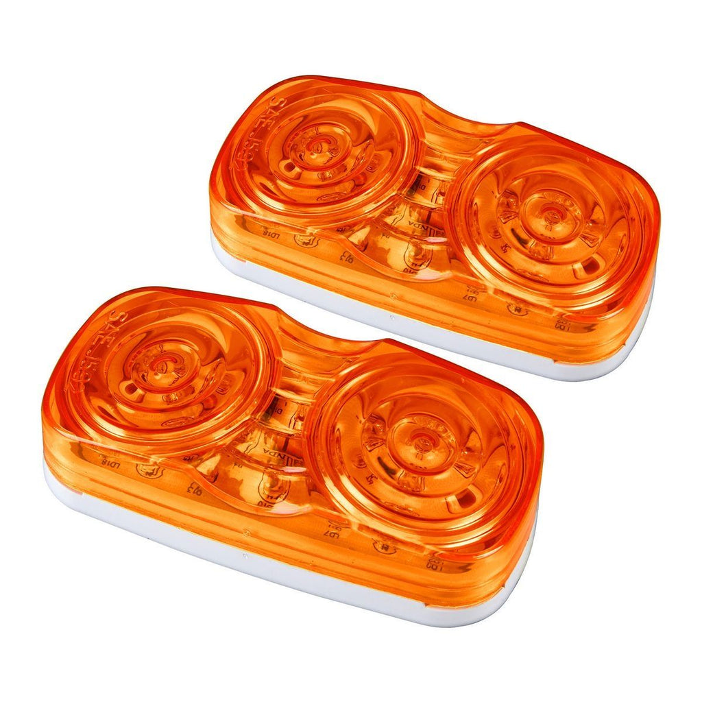 Amber LED Clearance Marker Lamps, 2 Pack T129380