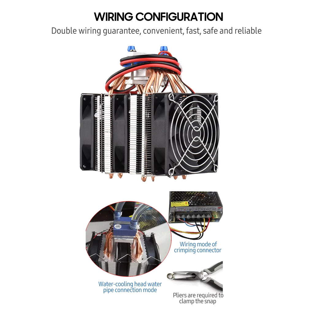 180W Semiconductor Aquarium Chiller for 40 Liters A733