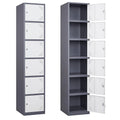 Metal Locker with 6 Doors D2910