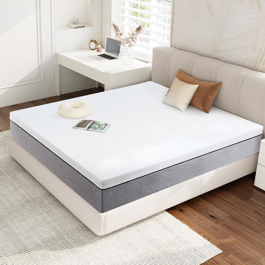 Queen 10 inch Gel Memory Foam Mattress S9239