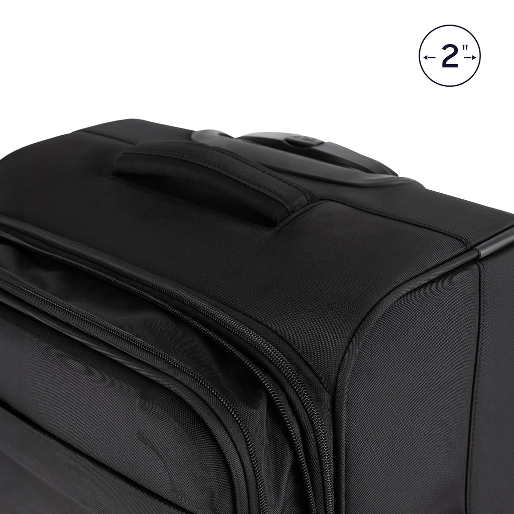 20" Black Softside Luggage O35391