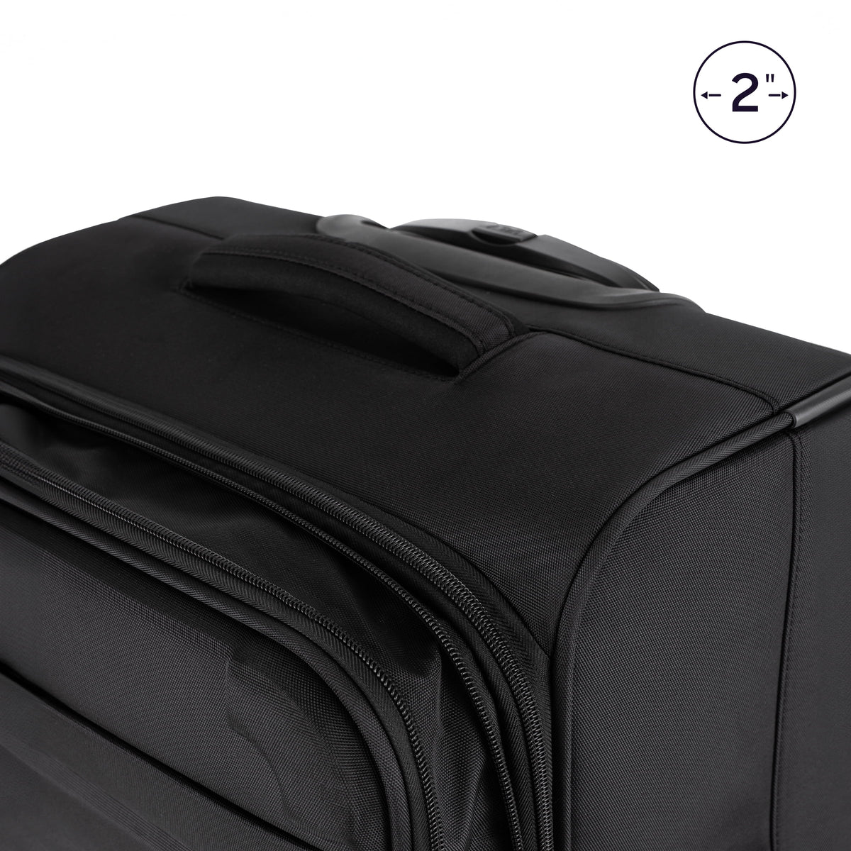 20" Black Softside Luggage O35391