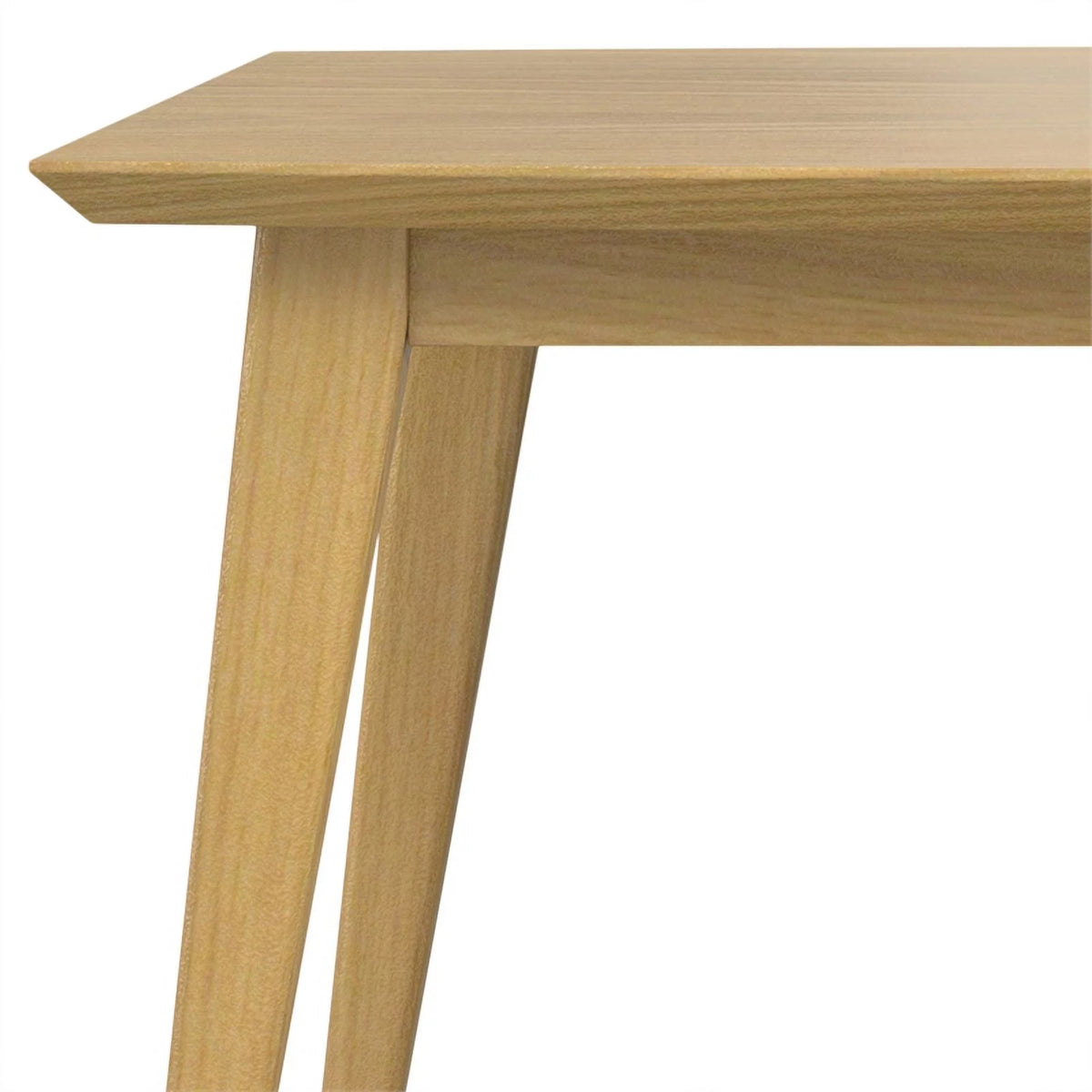 Rectangle Solid Wood Dining Table in Oak V4187