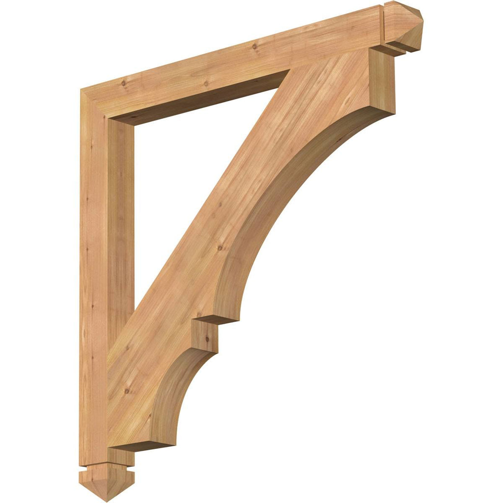 Western Red Cedar Smooth Bracket N733758