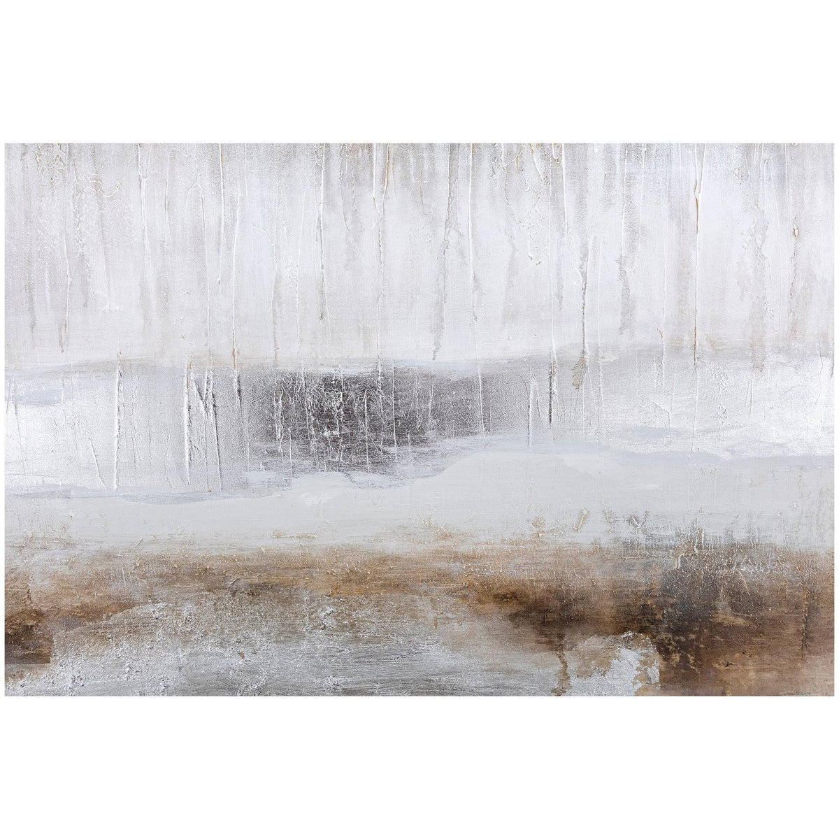 Misty Night Oil on Canvas L23917