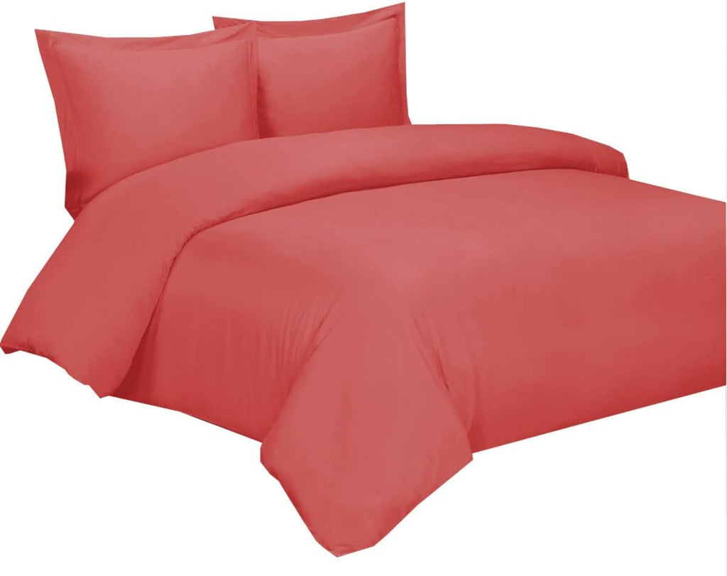 Bamboo Viscose Duvet Cover Set with Corner Ties, King / Cal King Size White H897626