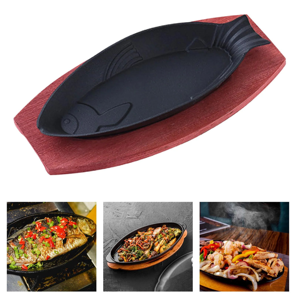 Cast Iron Fajita Pan D3174
