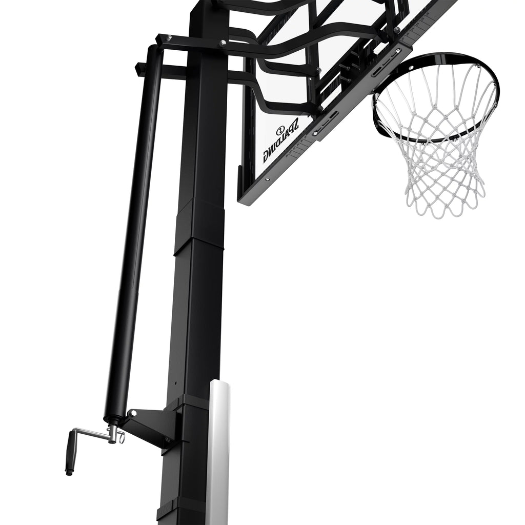 60 In. Acrylic Portable Basketball Hoop X25421