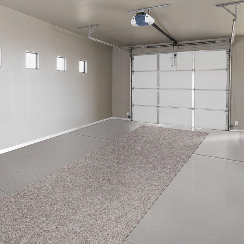 Indoor Outdoor Carpet with Rubber Marine Backing Brown 6 Feet x 15 Feet X13180