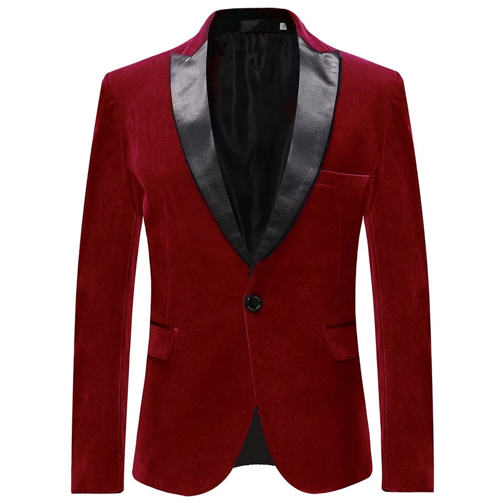 2-Piece Slim Fit Tuxedo Suit Y56079