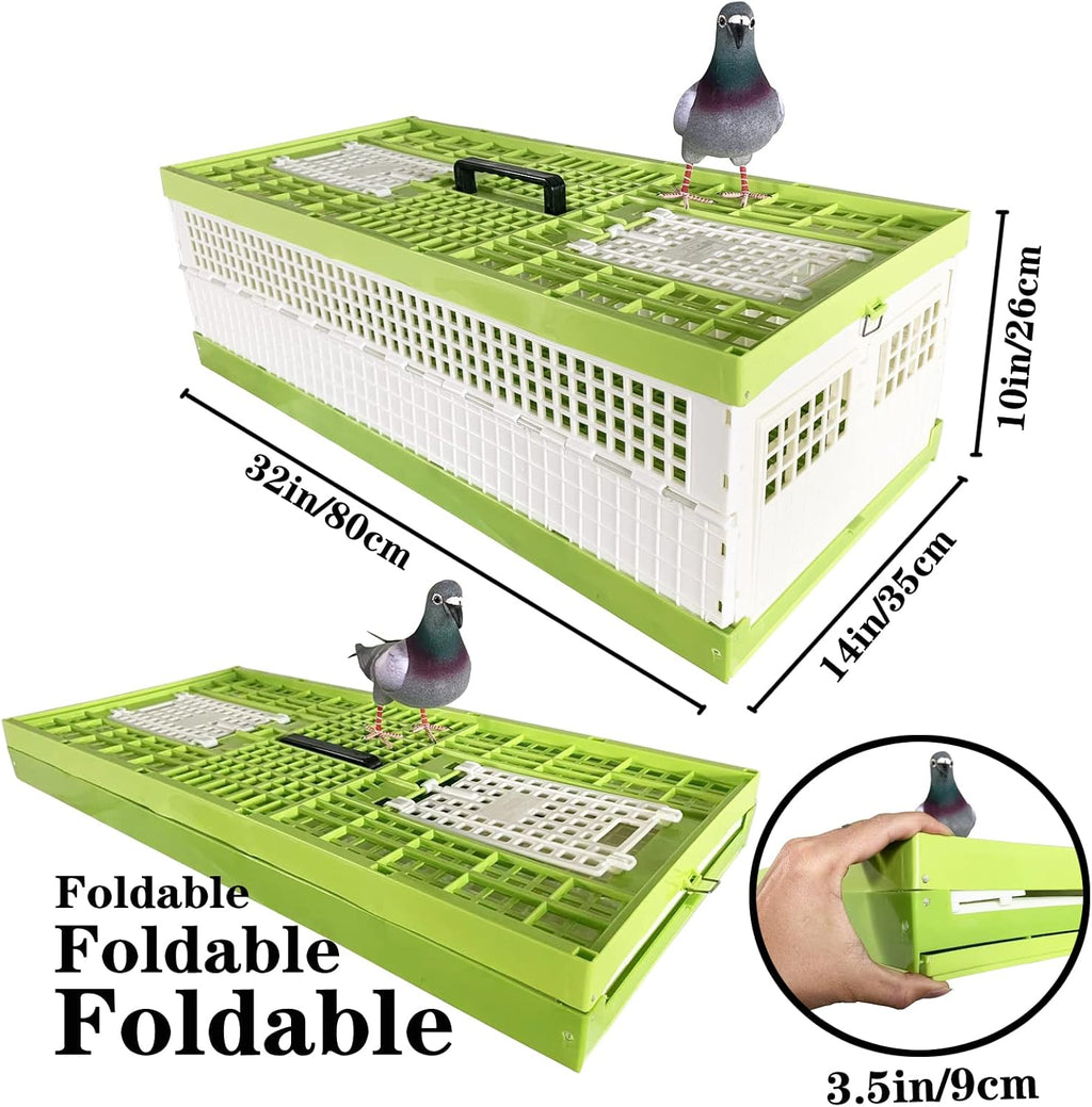 Plastic Folding Pigeon Cage 32in D998189