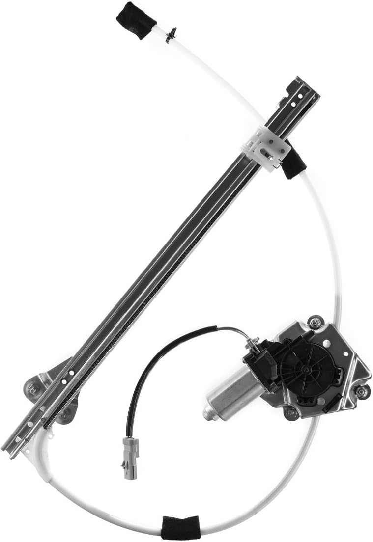 Rear Left Driver Side Power Window Regulator with Motor Assembly Pack of 2 W89524