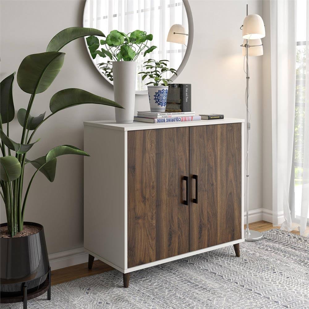 White Accent Cabinet J2354