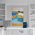 Modern Hand Painted Canvas Abstract Art Q609