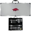 8 PC Stainless Steel BBQ Set with Metal Case S17562