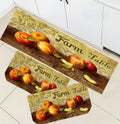 Multicolor 3PC Kitchen Rug Set F358661