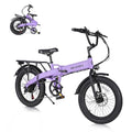 20"×3.0 Fat Tire Folding Electric Bike with 374.4Wh Battery C2391
