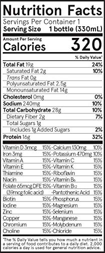 Gingerbread Plant Based Protein Drink, 11oz (12 Pack) D472764