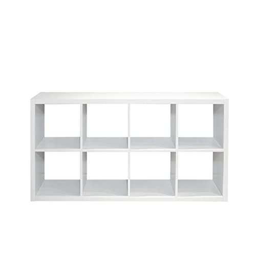 8-cube Open Back Storage Shelf F61371