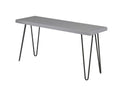 Weathered Gray Wood Bench P8415