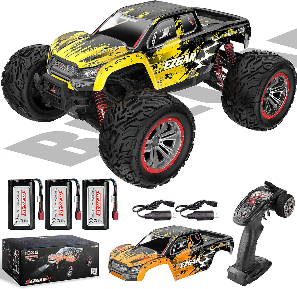 1:12 Scale 4WD High Speed RC Truck with 3 Rechargeable Batteries F224059