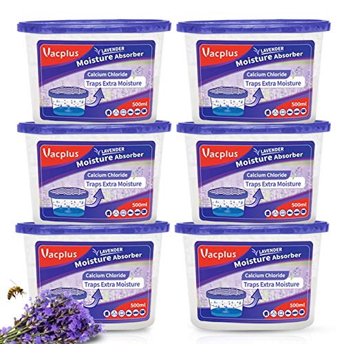 6 Pack 10.5 Oz Lavender Moisture Absorbers U465213