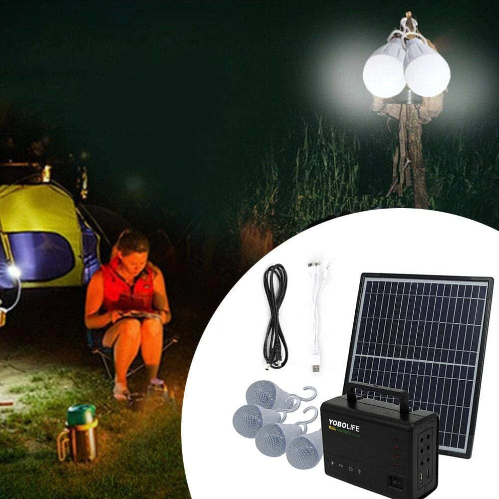 Portable Solar Power Inverter Generator with Solar Panel C730