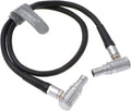 Right Angle 2 pin Male to Right Angle 2 pin Male Cable 18'' O552