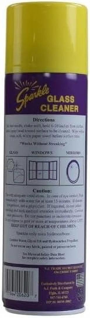 Ammonia-Free Glass Cleaner Spray Bottle Pack of 3 T282
