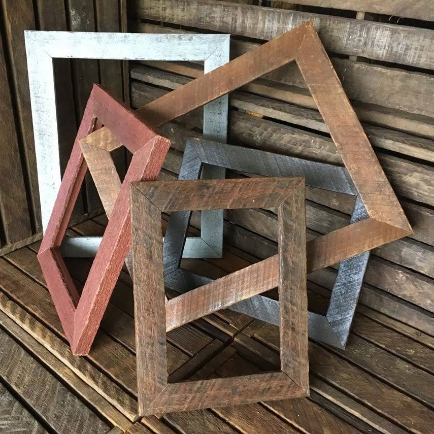 7x9 Distressed Golden Frame F1523