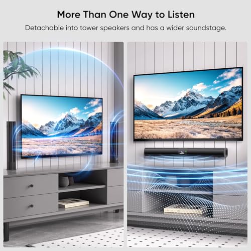 31-inch 80W Detachable Soundbar with Bluetooth X960034