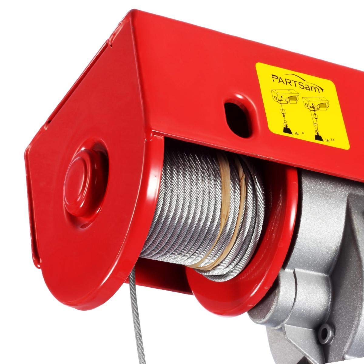Electric Cable Hoist with Wireless Remote Control, 38ft Lift Height E9221