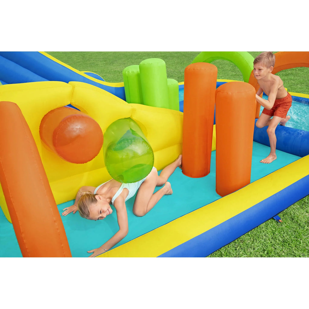 Inflatable Water Park with Air Blower Y92155
