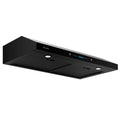 Black Teflon Stainless Steel Under Cabinet Range Hood Y6922