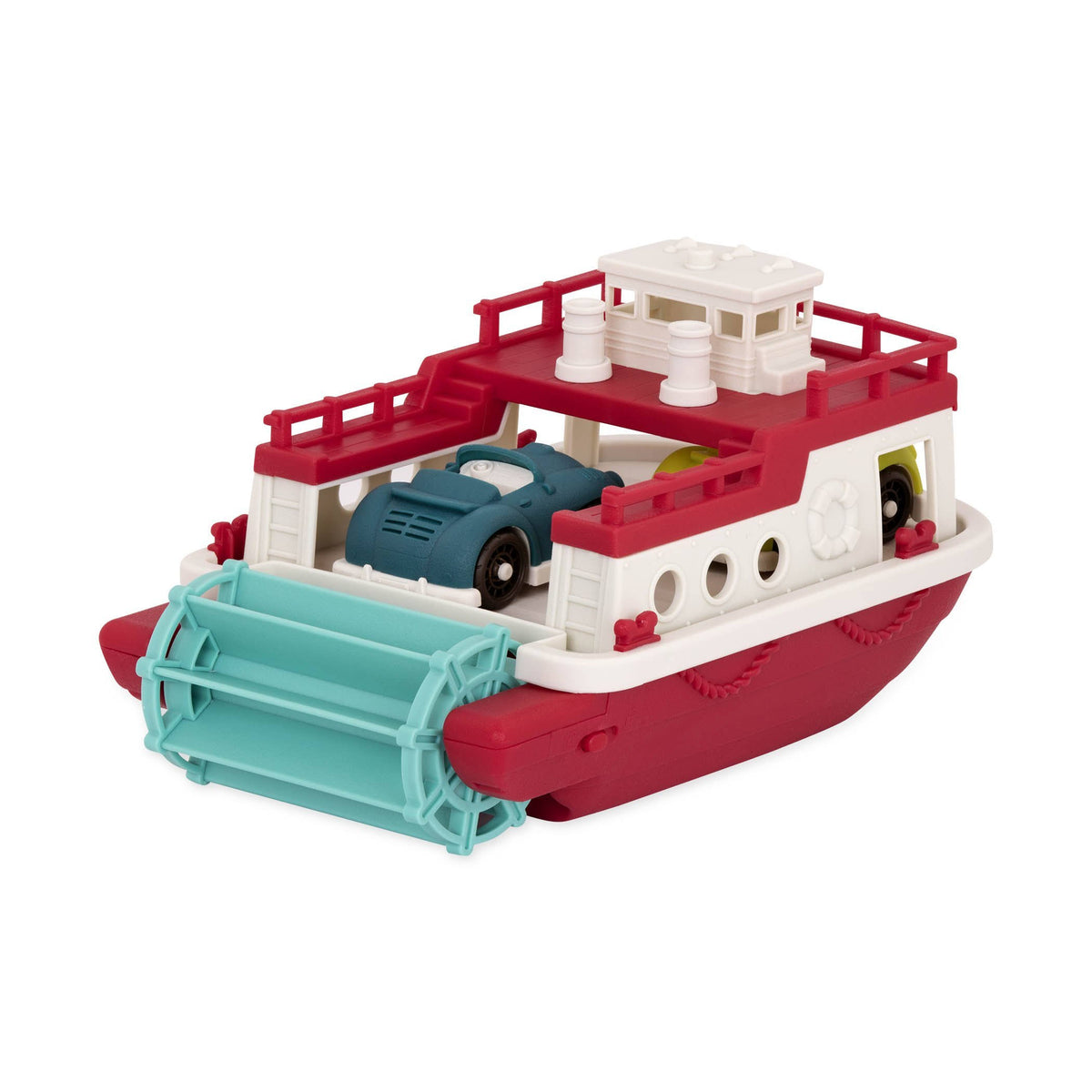 Floating Bath Toy Boat with Cars 3 pc K15248