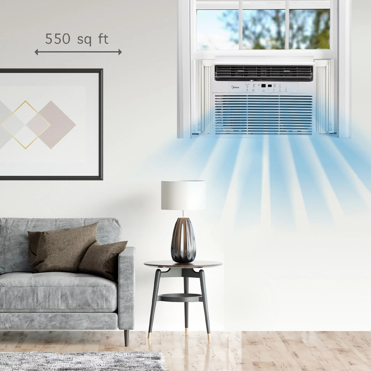 10,000 BTU 115V Smart Window Air Conditioner Y600